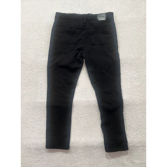 Abstract One Black Jeans‎ Mens Size 34 Straight Leg Stretch Pockets - Picture 5 of 11